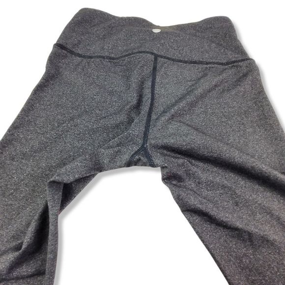 Queenieke & Athletic Running Tights Leggings Heathered Gray Size 4/6 - Picture 3 of 7
